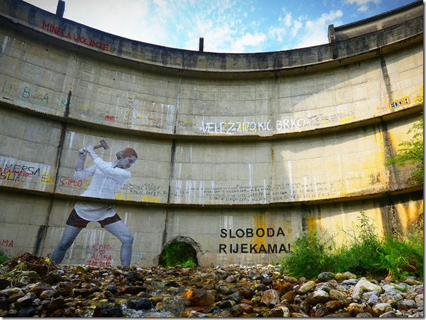 Conservation Murals: Freedom to the Rivers of Bosnia and Herzegovina!!!