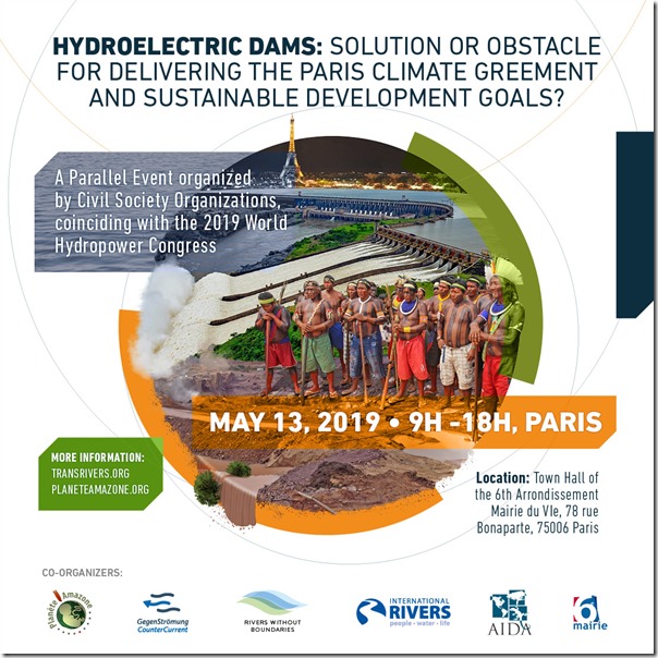 Civil Society Constructively Challenges the World Hydropower Congress