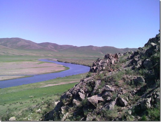 Mongolian President promised to kill the river?