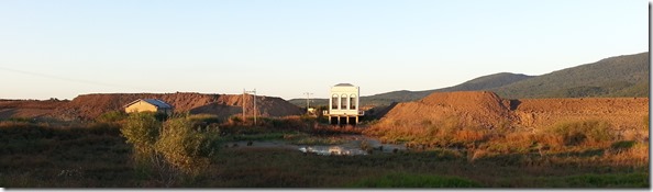 long new dyke along the Ussury  River 2014