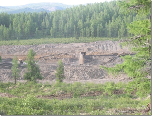 quarry in place of mountain stream. Photo by S.Zhelyabovsky